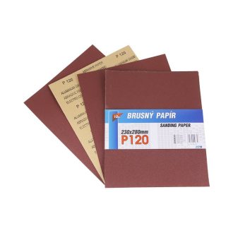 Schleifpapier A4 P120 (10 Stück)