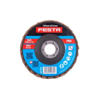 FESTA Lamellenschleifscheibe Filz 125 mm P60