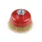 FESTA Topfbürste 85 mm x M14 Kupferbeschichtung