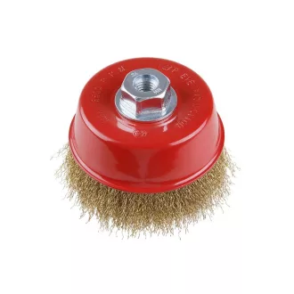 FESTA Topfbürste 125 mm x M14 Kupferbeschichtung