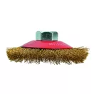 FESTA Schrägrundbürste M14 100 mm Messingbeschichtung