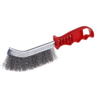   Drahtbürste verzinkt mit Kunststoffgriff 270 mm Geschwindigkeit