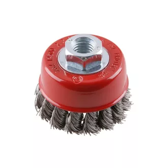 FESTA gedrehte Topfbürste 65 mm x M14 INOX