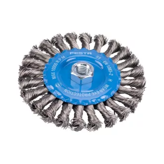 FESTA gedrehte Rundbürste M14 125 mm Edelstahl