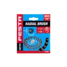 FESTA gedrehte Rundbürste M14 125 mm Edelstahl