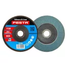 FESTA Fächerschleifscheibe 150 x 22,2 / P100 Inox