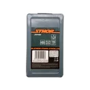 STHOR Schraubenbohrer-Set 19-teilig 1-10 mm HSS