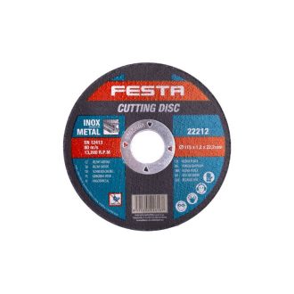 FESTA Trennscheibe für Metall 115 x 1,2 x 22,2 mm