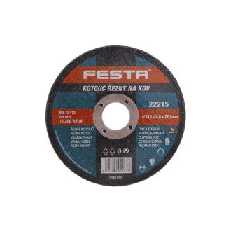 FESTA Trennscheibe für Metall 115 x 2,0 x 22,2 mm