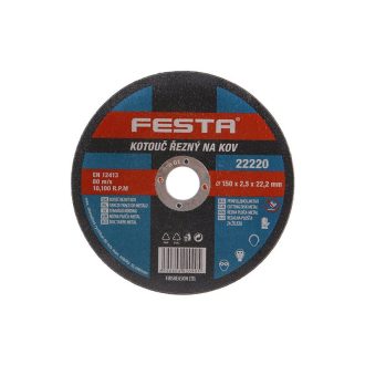 FESTA Trennscheibe für Metall 150 x 2,5 x 22,2 mm