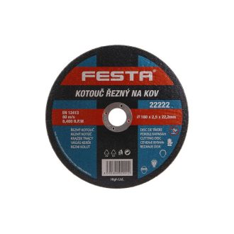 FESTA Trennscheibe für Metall 180 x 2,5 x 22,2 mm