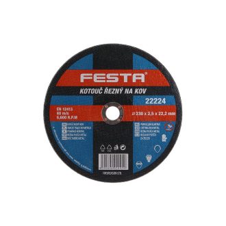 FESTA Trennscheibe für Metall 230 x 2,5 x 22,2 mm