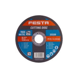FESTA Trennscheibe für Metall 125 x 1,0 x 22,2 mm Inox