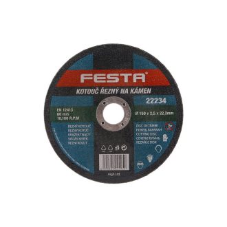 FESTA Trennscheibe für Stein 150 x 2,5 x 22,2 mm