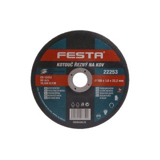FESTA Trennscheibe für Metall 150 x 1,6 x 22,2 mm