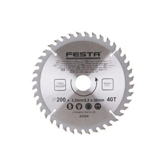 FESTA Sägeblatt für Holz 200 x 30 x 2,2 mm / 40Z