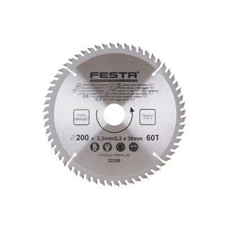 FESTA Sägeblatt für Holz 200 x 30 x 2,2 mm / 60Z