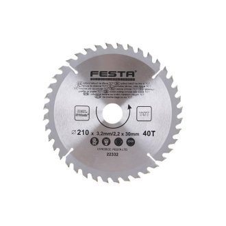 FESTA Sägeblatt für Holz 210 x 30 x 2,2 mm / 40T