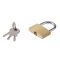 Vorhängeschloss Messing 3 Schlüssel 30 mm