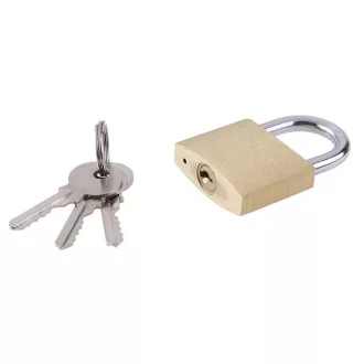 FESTA Verstärktes Messing-Vorhängeschloss 40 mm