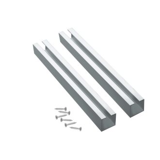   QBRICK Zubehör-Set Aluminium-Führungsschienen für rollende Kiste ONE
