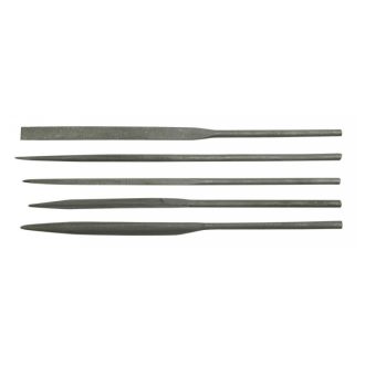 VOREL Endfeilen-Set, 5-teilig, 4,0 x 160 mm / Nr. 2 mittel