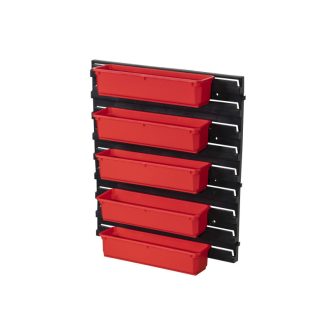   QBRICK SYSTEM ONE Aufbewahrungsbox + QBRICK SYSTEM PRO Aufbewahrungsbox mit Wandhalterung 4