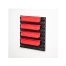 QBRICK SYSTEM ONE Aufbewahrungsbox + QBRICK SYSTEM PRO Aufbewahrungsbox mit Wandhalterung 4