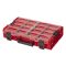 QBRICK SYSTEM ONE 2.0 Organizer XL mit langen Fächern Rot Ultra HD