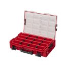 QBRICK SYSTEM ONE 2.0 Organizer XL mit langen Fächern Rot Ultra HD