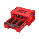 QBRICK SYSTEM PRO Werkzeugkasten mit Schubladen 2 EXPERT Red Ultra HD