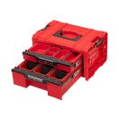 QBRICK SYSTEM PRO Werkzeugkasten mit Schubladen 2 EXPERT Red Ultra HD