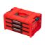 QBRICK SYSTEM PRO 2.0 Werkzeugkasten mit Schubladen 3 EXPERT Red Ultra HD