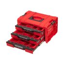 QBRICK SYSTEM PRO 2.0 Werkzeugkasten mit Schubladen 3 EXPERT Red Ultra HD