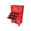 QBRICK SYSTEM PRO Rollender Werkzeugkasten mit Schubladen 4 Red Ultra HD