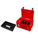 QBRICK SYSTEM PRO Rollender Werkzeugkasten mit Schubladen 4 Red Ultra HD