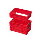 QBRICK SYSTEM PRO 2.0 Werkzeugkiste mit Stielhalter Erweiterung Custom Red Ultra HD
