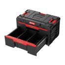 QBRICK SYSTEM ONE PLUS 2.0 Werkzeugkiste mit 2 Schubladen