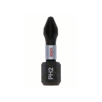   BOSCH Bitspitze PH2 x 25 mm 1/4" in Tic Tac Box Impact Control (25 Stück)