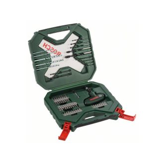 BOSCH Ratschen-Bit- und Bohrer-Set 54-teilig X-Line