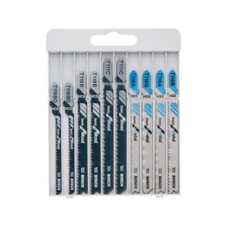   BOSCH Stichsägeblatt-Set 10-teilig T-Schaft für Metall/Holz