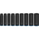 BOSCH PRO Lange Steckschlüssel-Satz 9-teilig 1/4" 6-14 mm CrMo