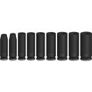 BOSCH PRO Lange Schraubendreher-Set 9-teilig 3/8" 7-19 mm CrMo