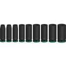 BOSCH PRO Langsteckschlüssel-Set 9-teilig 1/2" 10-27 mm CrMo