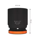 BOSCH PRO Maschinen-Steckschlüssel 3/4" 32 mm CrMo