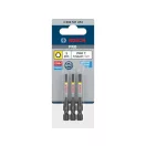 BOSCH PRO Impact Bit Set 3-teilig T10 / T15 / T20 x 55 mm 1/4" Hex