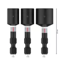 BOSCH PRO Impact Schraubendreher 3-teilig 50 mm (8 / 10 / 13 mm) 1/4 Hex