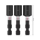 BOSCH PRO Impact Schrauber Set 3-teilig 50 mm (1/4" / 5/16" /  3/8") 1/4" Hex