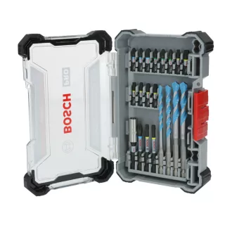   BOSCH PRO Impact-Bitsatz und Universalbohrer-Set 20-teilig 1/4 Hex