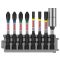 BOSCH PRO Bit-Set 8 r. 50 mm + Halter (PH2 x 2, PZ2 x 2, T20, T25, T30) Pick & Click